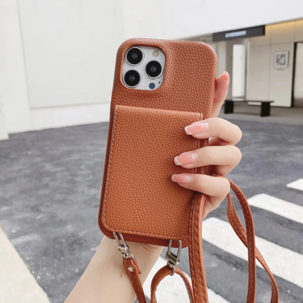 Amazon.com: Wallet Crossbody Phone Case for iPhone 15 14 13 12 11