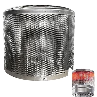 Patio Heater Burner Net Cover Outdoor Heater Replacement Parts Emitter Screen Stainless Steel Safety Heating Net Fittings Applied To Most Gas Patio Heater 10 3/4"Diameter