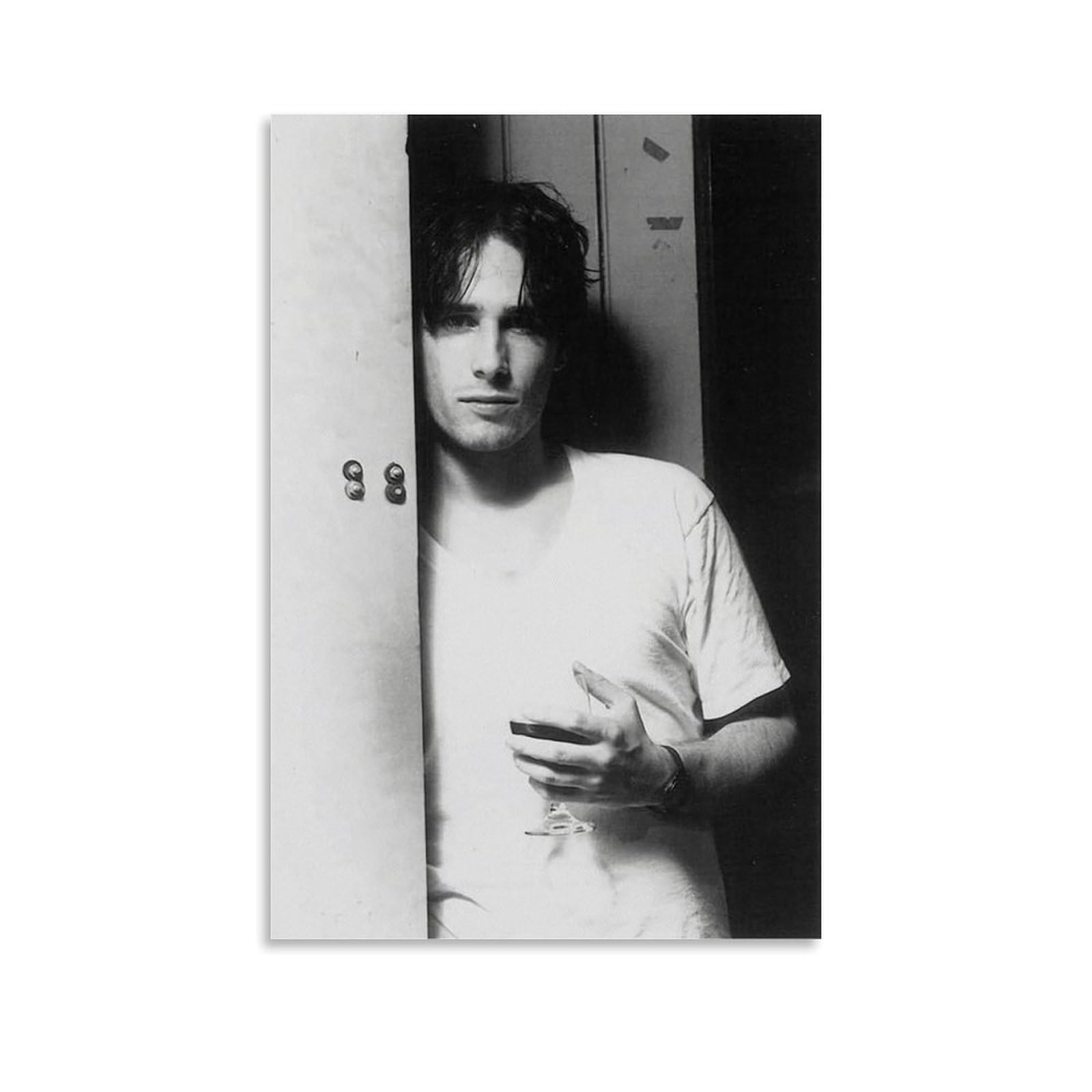Whbaq Unframe-Style Jeff Poster Buckley Vintage Poster Canva Colourfast Wall Art Decorative Painting For Living Room Bedroom Home Decor 16X24inch(40X60cm)