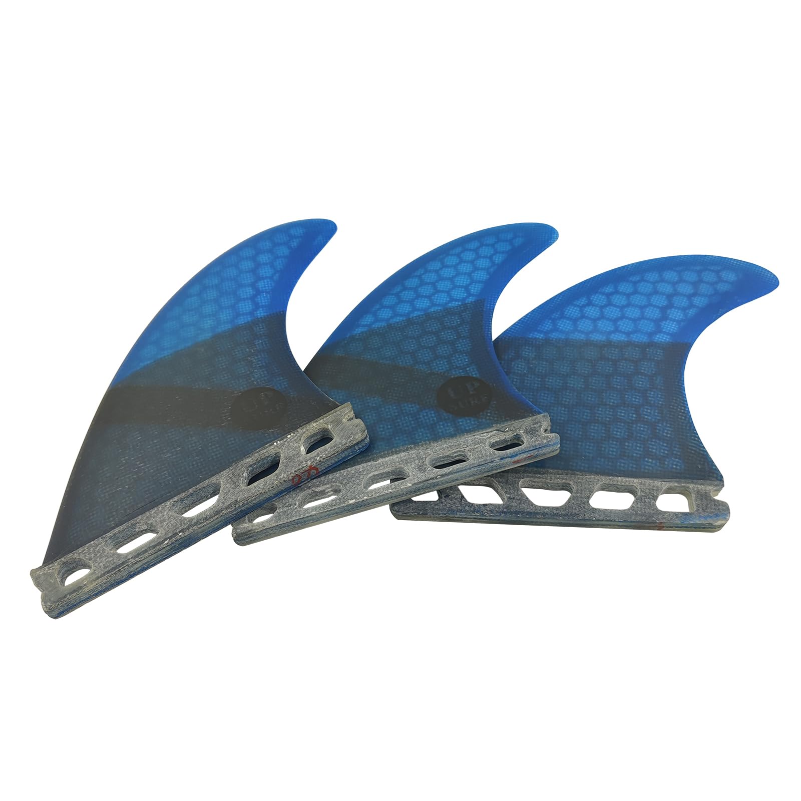 Surfboard fin Single Tab Fin Medium Size, G5 tri Fin (Blue G5)