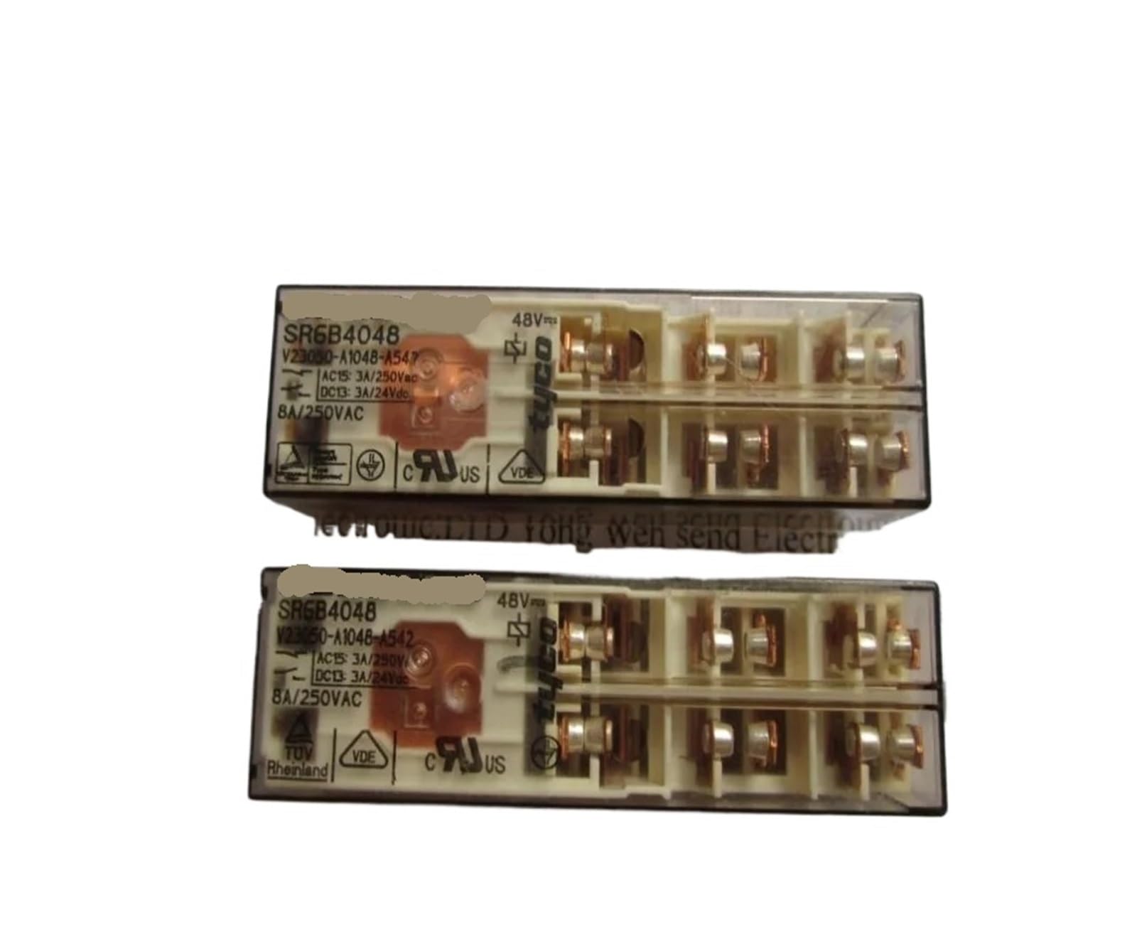 OSHZIKJII Relay SR6B4048 V23050-A1048-A542 48VDC SR6B4048-V23050-A1048-A542 V23050-A1048-A542-48VDC DC48V 8A 250VAC DIP14