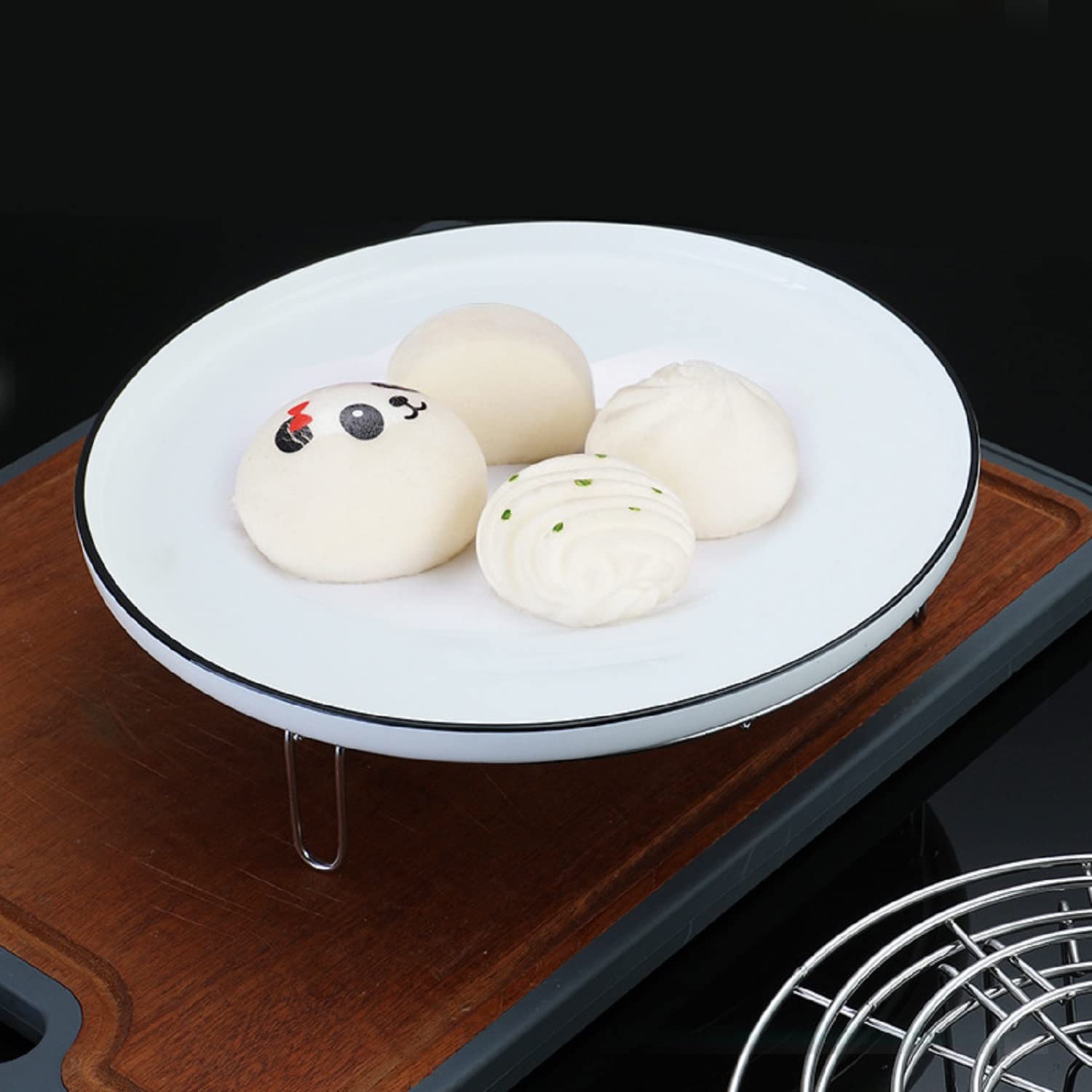 Griglia Cottura A Vapore In Acciaio Inox - Inserto Per Pentole E Pentola A Pressione - Foto 13