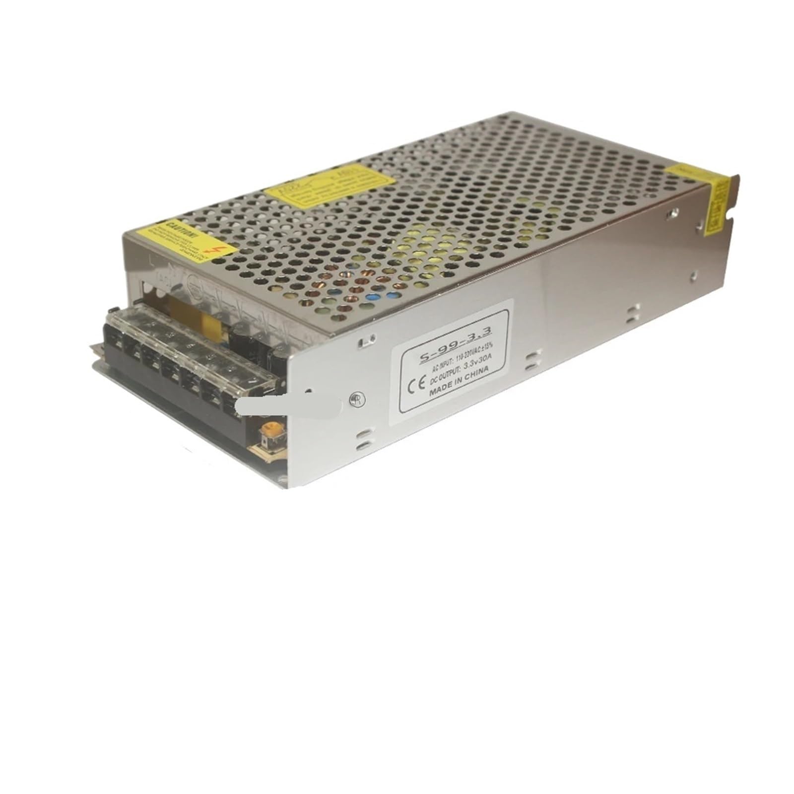 Transformateur AC vers DC3.3V adaptateur d'alimentation sans scintillement pour ruban LED 90W