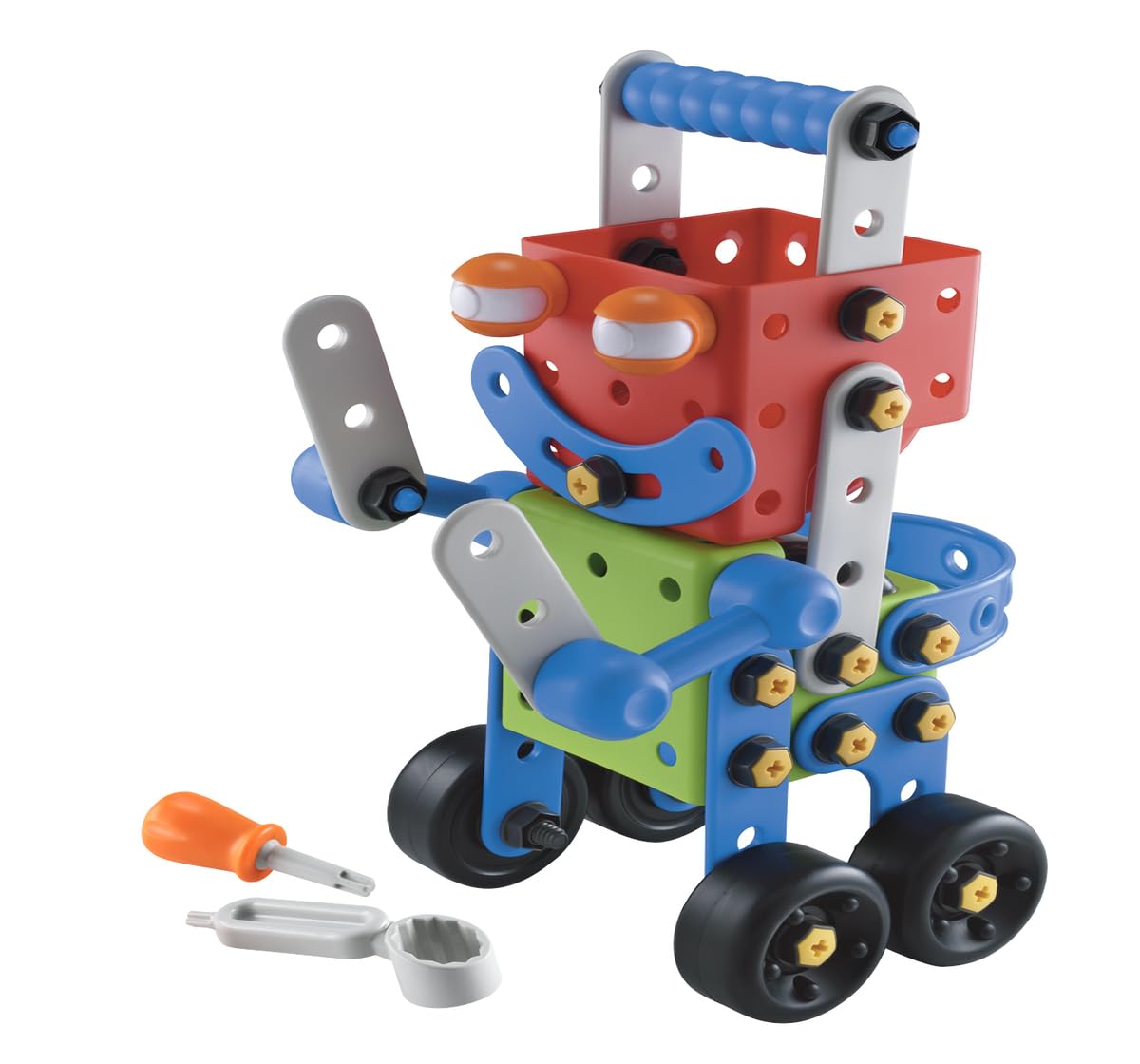 Early Learning Centre Build It Deluxe Set Gears Building Set, Inspires Imagination, Develops Motor Skills, Ideal for Toddlers & Kids, Multi