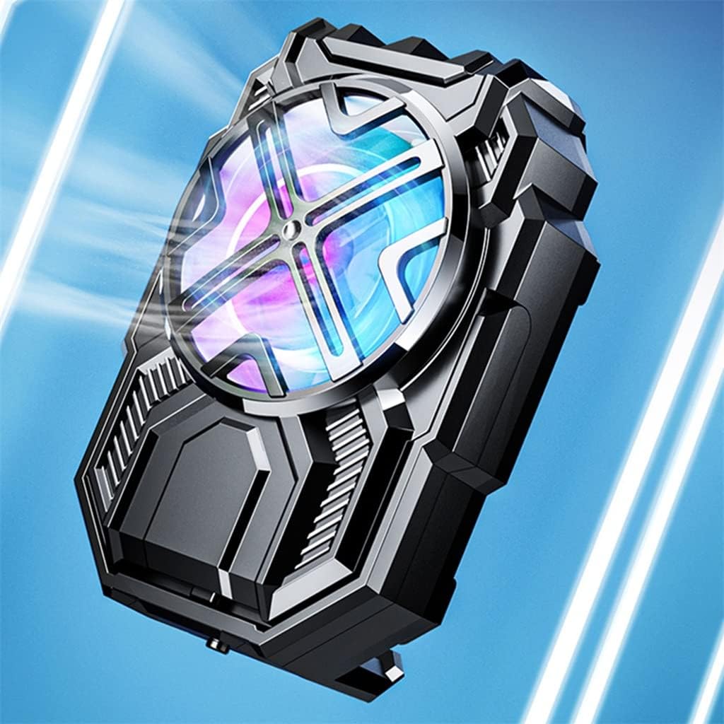 Mobile Phone Coolers For Gaming Rechargeable Cellphone Cooling Fan Accessories Mute Smartphone Radiator Stand