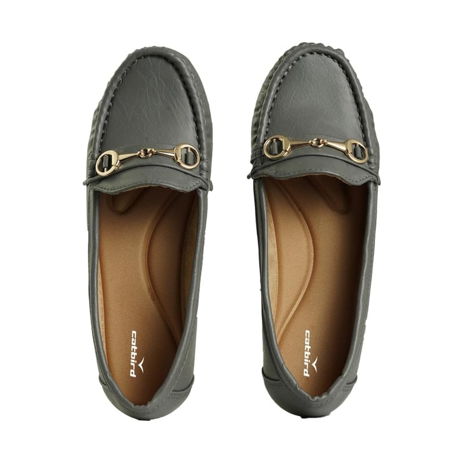 CatBird Women Grey Durable Anti Slip Loafer Shoes 8 UK (B0836ZN66P) Amazon Price History, Amazon Price Tracker