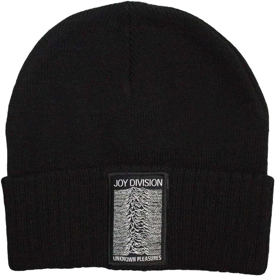 Men's Joy Division Unknown Pleasures Beanie Black
