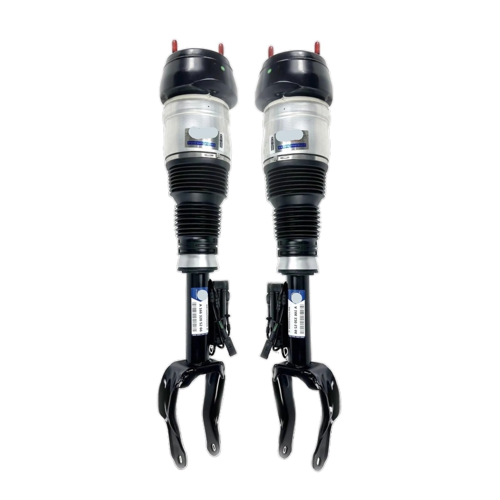 Pair Front Air Suspension Shock Absorber With ADS Compatible With Mercedes-Benz X166 W166 GL350 GL450 GL500 GL550 GL63AMG 1663205566