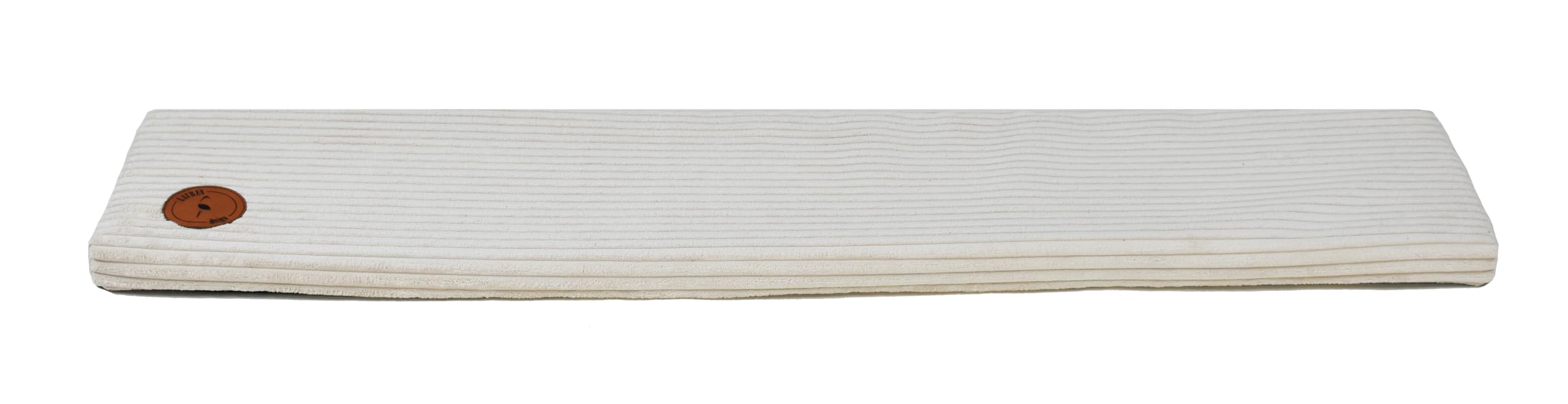 Prime Katzen Fensterliege Für Katzen, Fensterbank mit Einer Rutschfesten Rückseite, Katzenbett Fensterbank 50cm x 20cm Europäischen Union hergestellt (Creme, 100 x 20 x 3 cm)