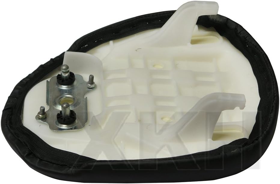 XKH- BLACK PASSENGER BACK REAR SEAT PILLION Compatible with 2008-2017 SUZUKI HAYABUSA GSXR 1300 [B076D1CZ9Z]