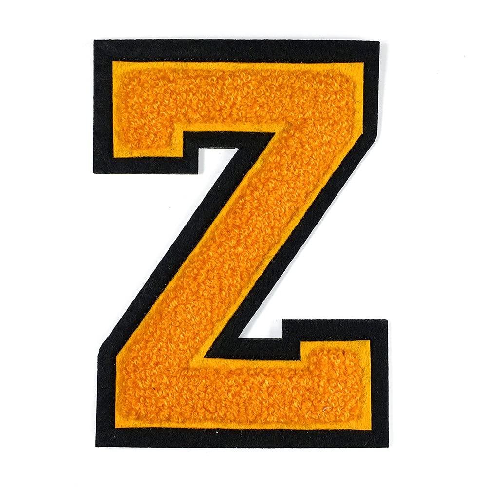 Amazon.com: Letter Z - Chenille Stitch Varsity Iron-On