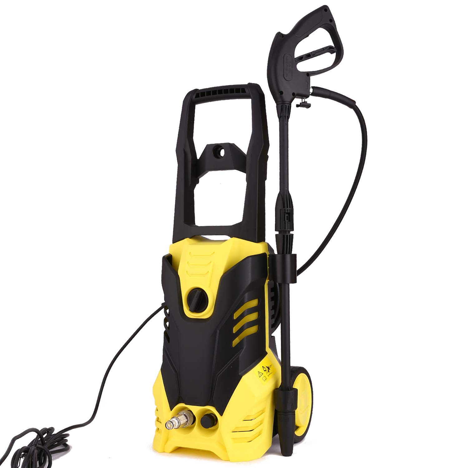 Hidrolimpiadora,2000 W,150 Bar,450 l/h,Limpiadoras a presión,Manguera de 5m,Limpiadora de Alta presión, para Lavado de Autos, terraza y hogar