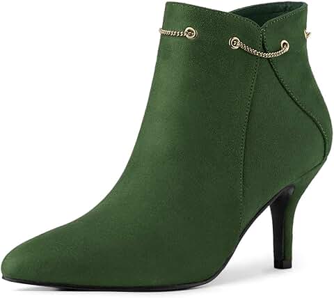 suede green boots