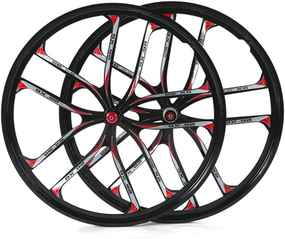 26'' Mag Alloy Bike Wheelset with 10-Spoke Rings Kuwait Ubuy
