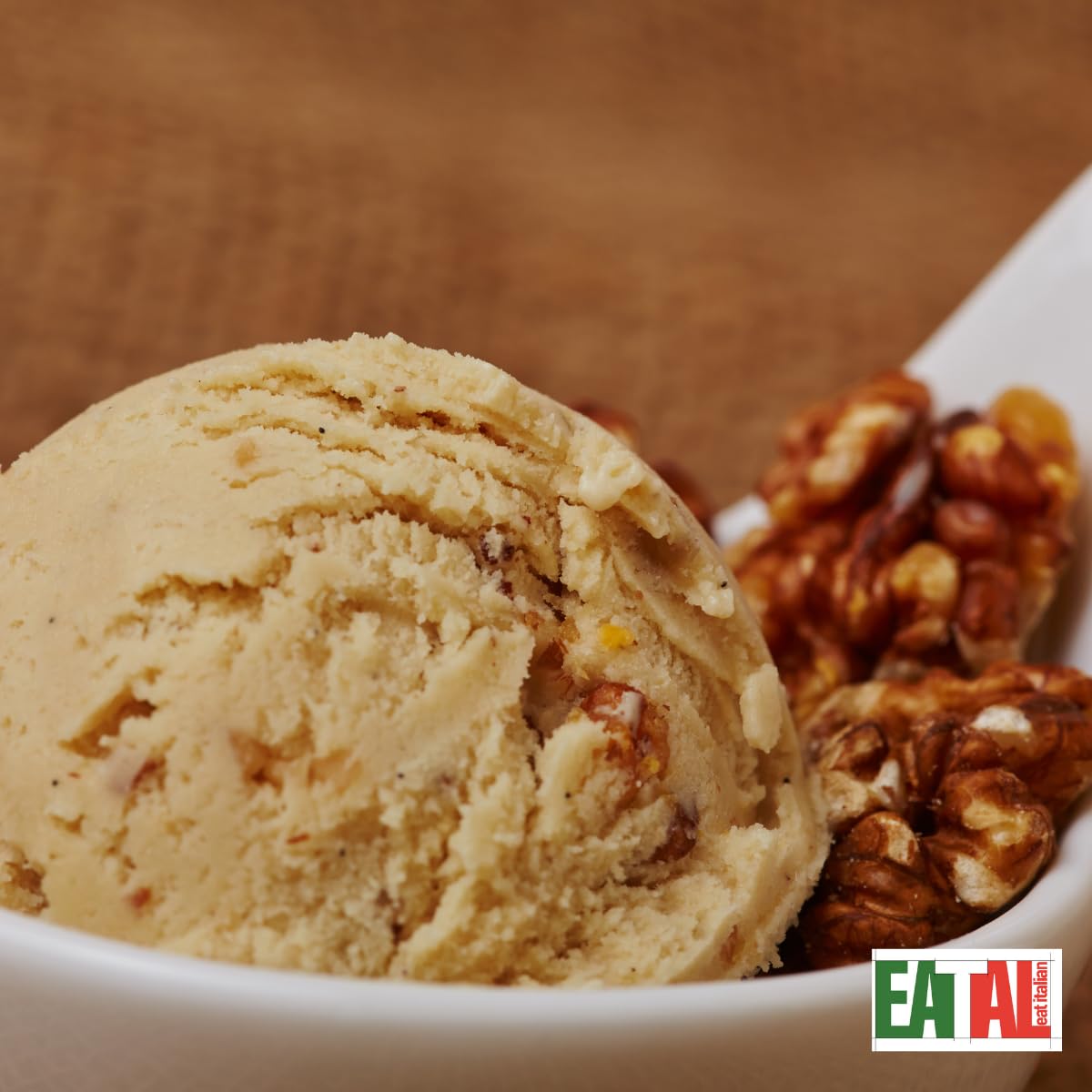 EATAL Eispaste 100% WALLNUSS - Eisaroma - Aromapaste | mit nur 4 Zutaten leckeres Eis zubereiten | 300 g