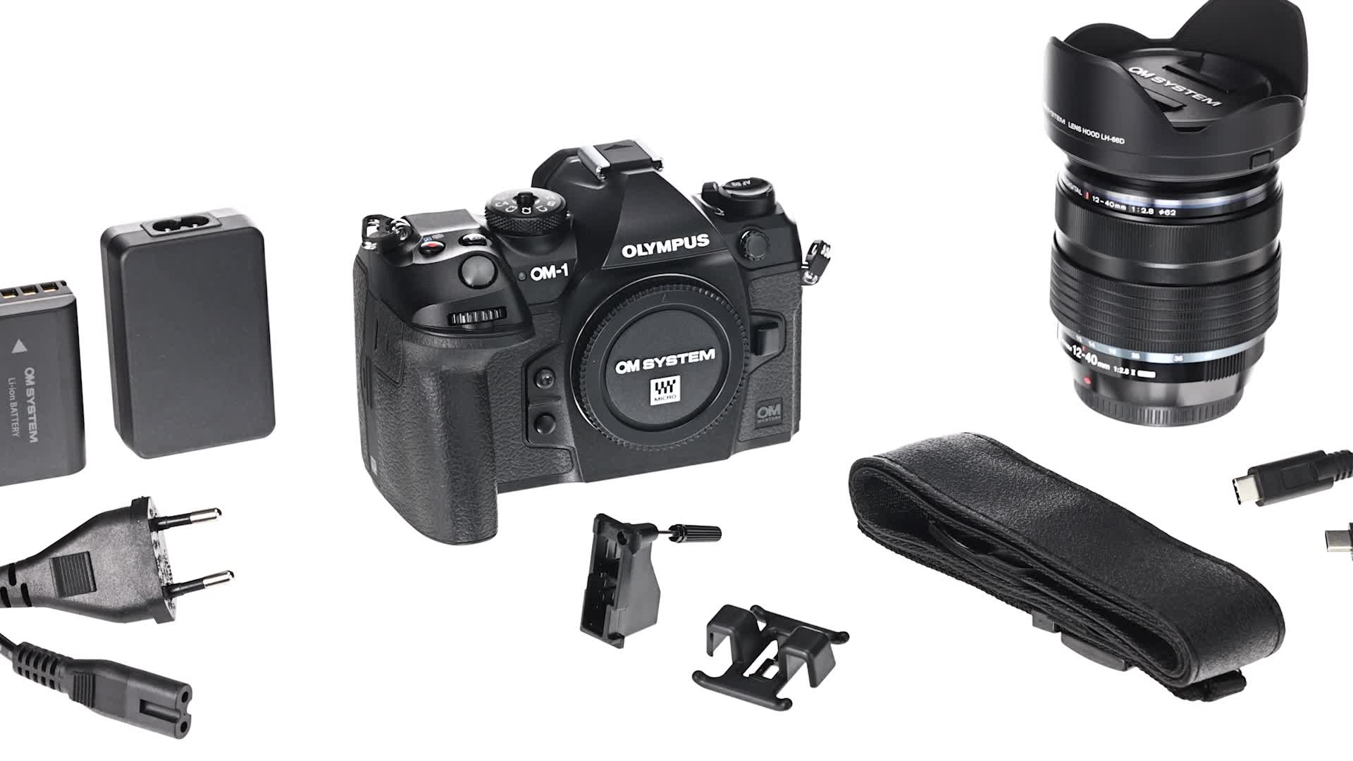 OLYMPUS　OM-1 OM SYSTEM OM-1 Aparat fotograficzny Micro Four Thirds z obiektywem