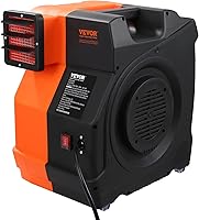 Vista 11 de VEVOR Inflatable Air Blower, 450W/1100W/1500W Portable and Powerful Bounce House Blower, Commercial Air Blower Pump Fan, Used for Inflatable Bouncy