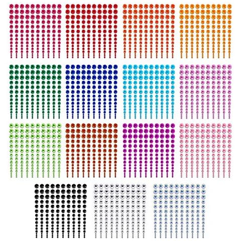 Autocollants Strass MaoXinTek 15 Couleurs Cover