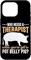 Vista 20 de iPhone 16 Hog Domestic Pig Pot-Bellied Pig Pot Belly Pig Case