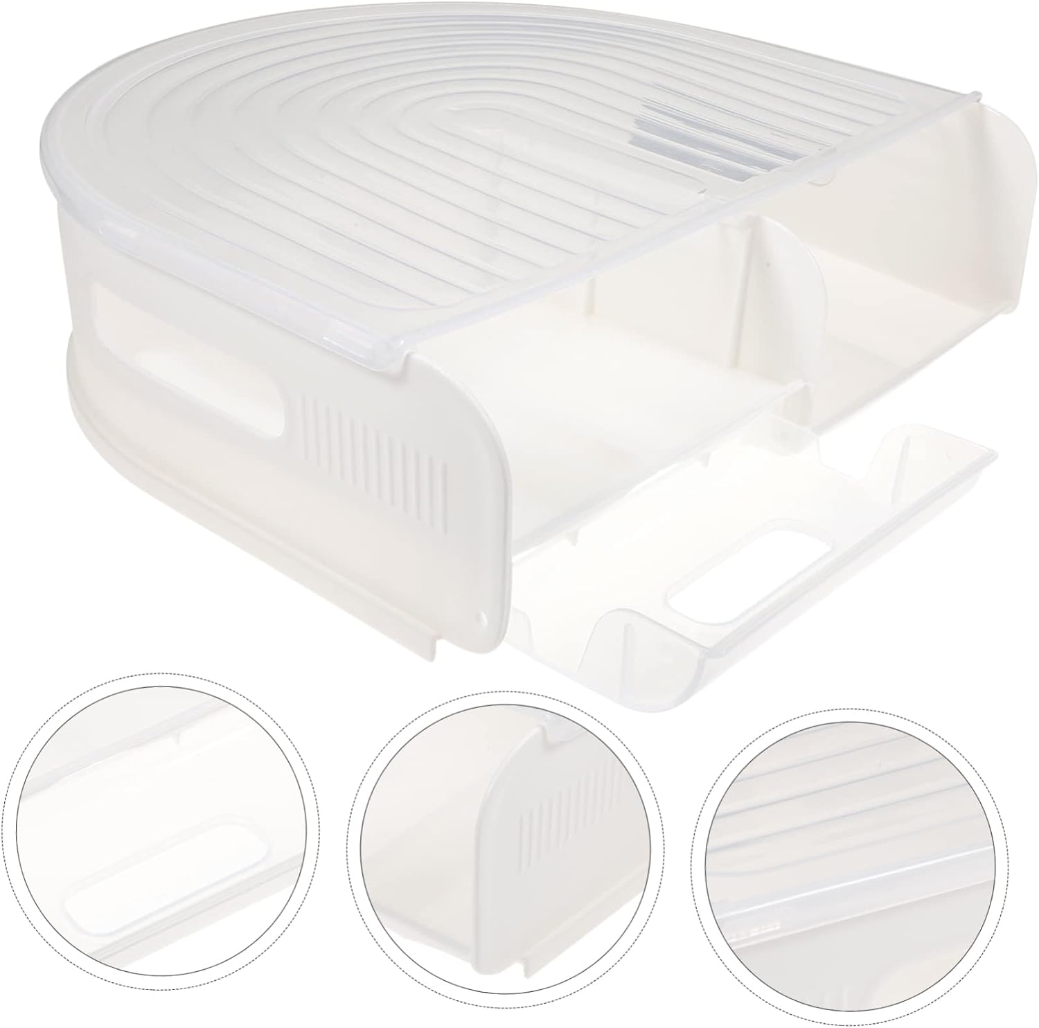 1pcs Egg Storage Box Kitchen Accessory Strong Material Fridge Organizer for Eggs Carton