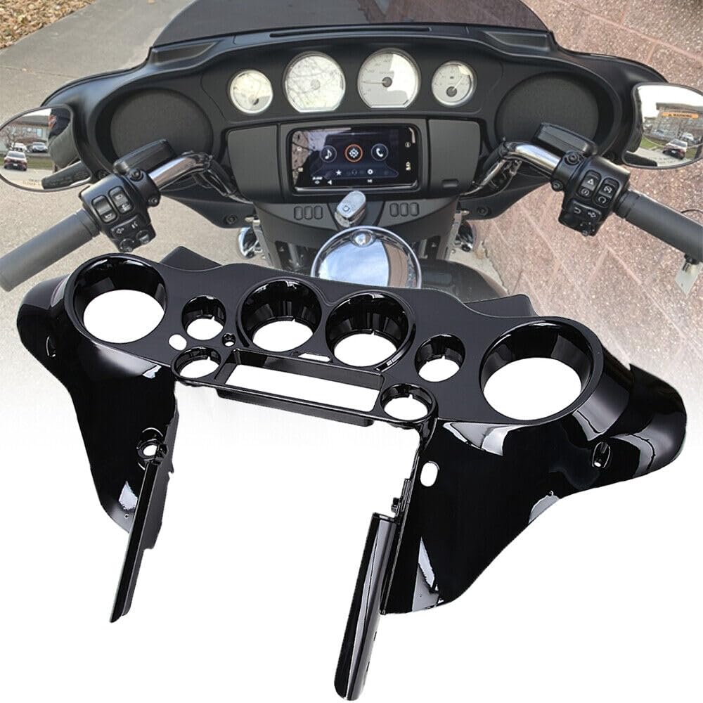 Glossy Black Front Batwing Inner Fairing for Harley Touring Electra Street Glide 1996-2013 97 98 99 00 01 02 03 04 05 06 07 08 09 10 11 12