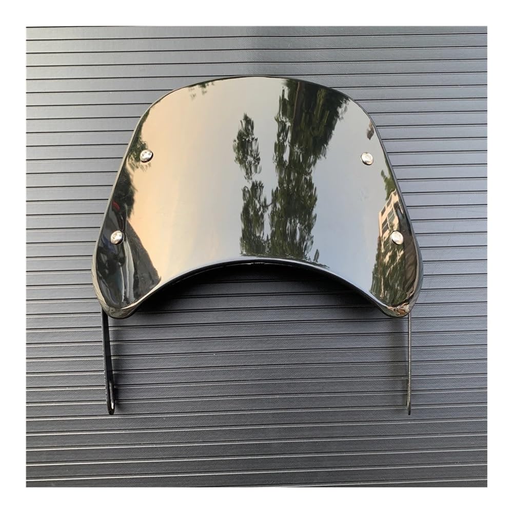 Parabrezza a doppia bolla Parabrezza Per Moto Da 5"-7" Deflettore Universale Per Per Visiera Strumento Per