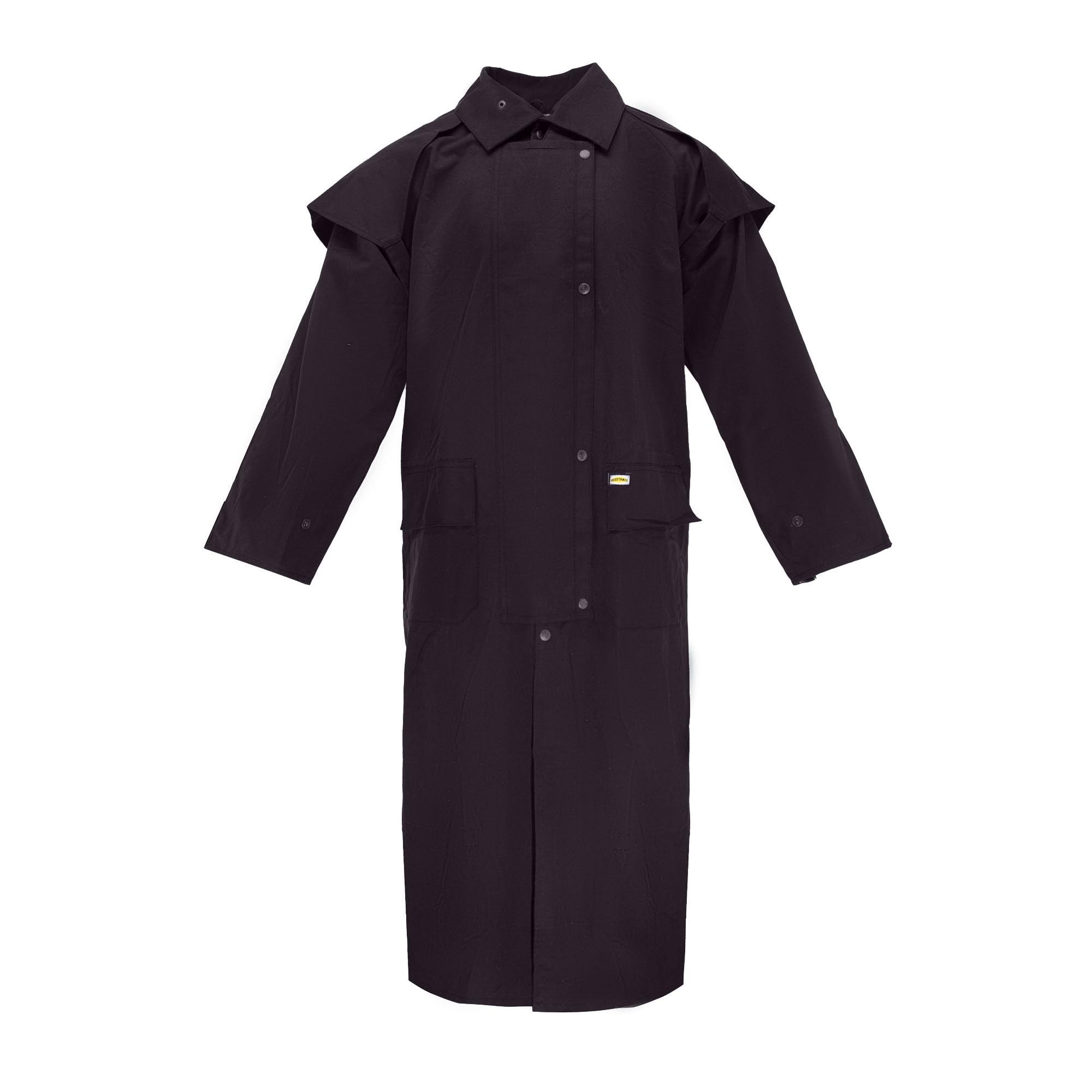 RESISTANCE Unisex Oilskin Duster Coat Mantel (0er Pack)