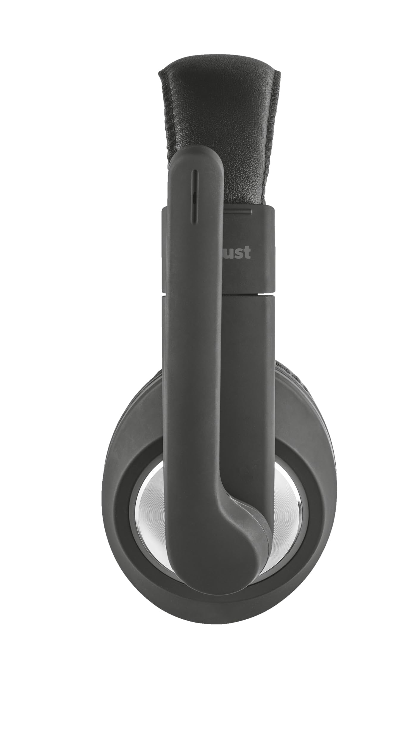 Trust Reno Auriculares con Micrófono, Conexión 3.5MM, Cascos Circumaurales, Auriculares con Cable 1,8 m para PC, Ordenador, Portátil, Laptop, Teams, Skype, Zoom, Color Negro