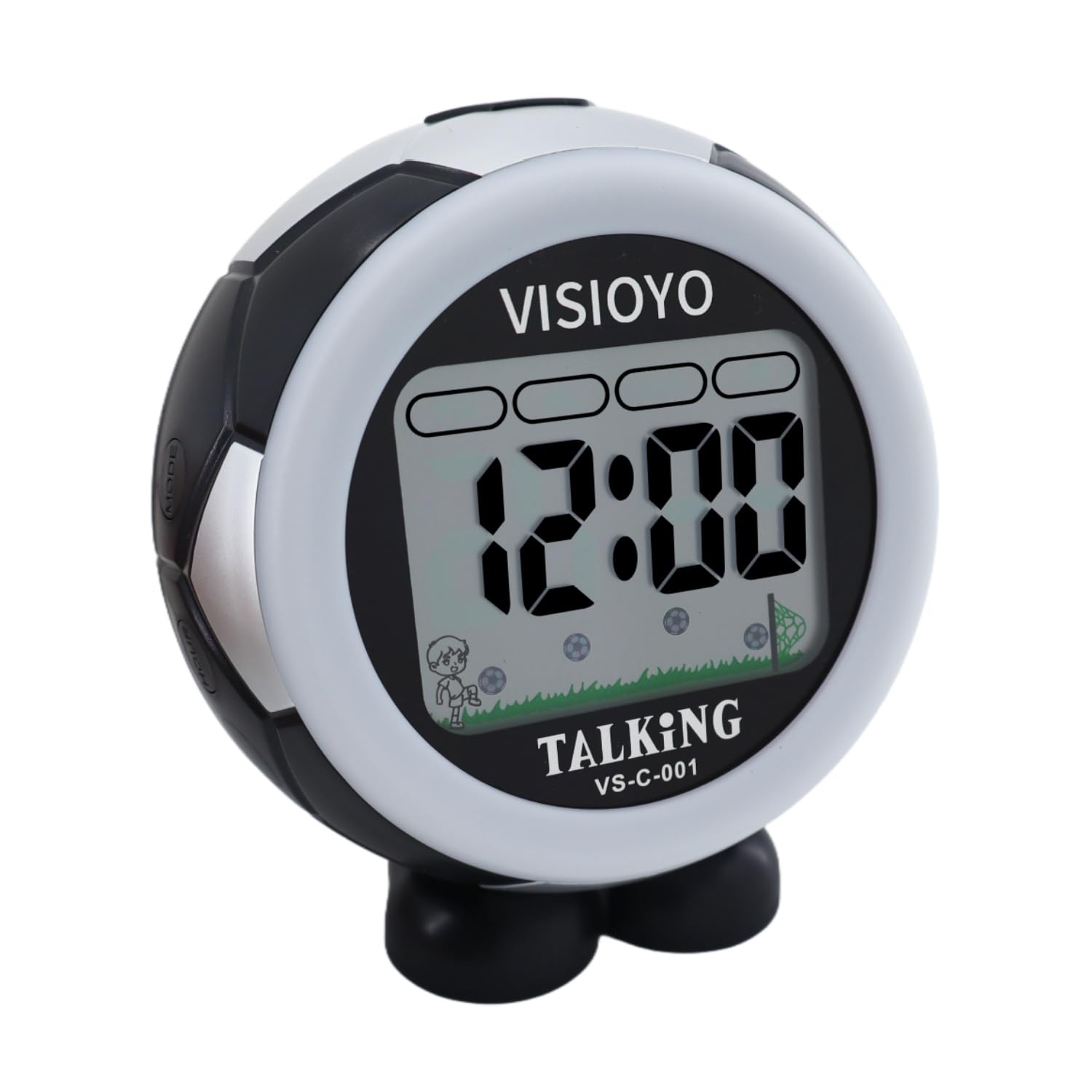 Reloj para ciegos parlante ideal para la mesita de noche de ancianos