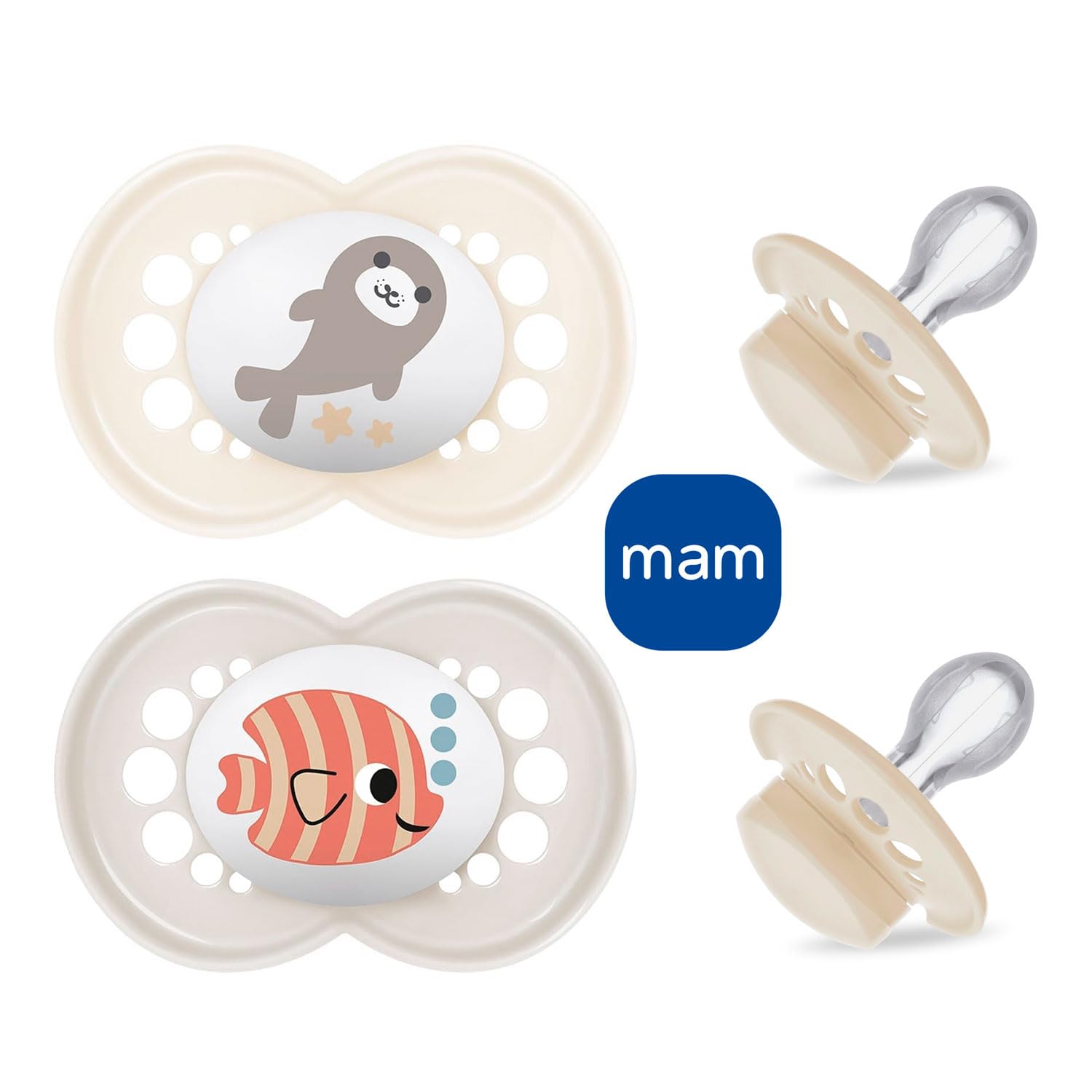 Mam Pacifiers Silicone Pacifier 3 Pack 6 + Months Girl - View #8