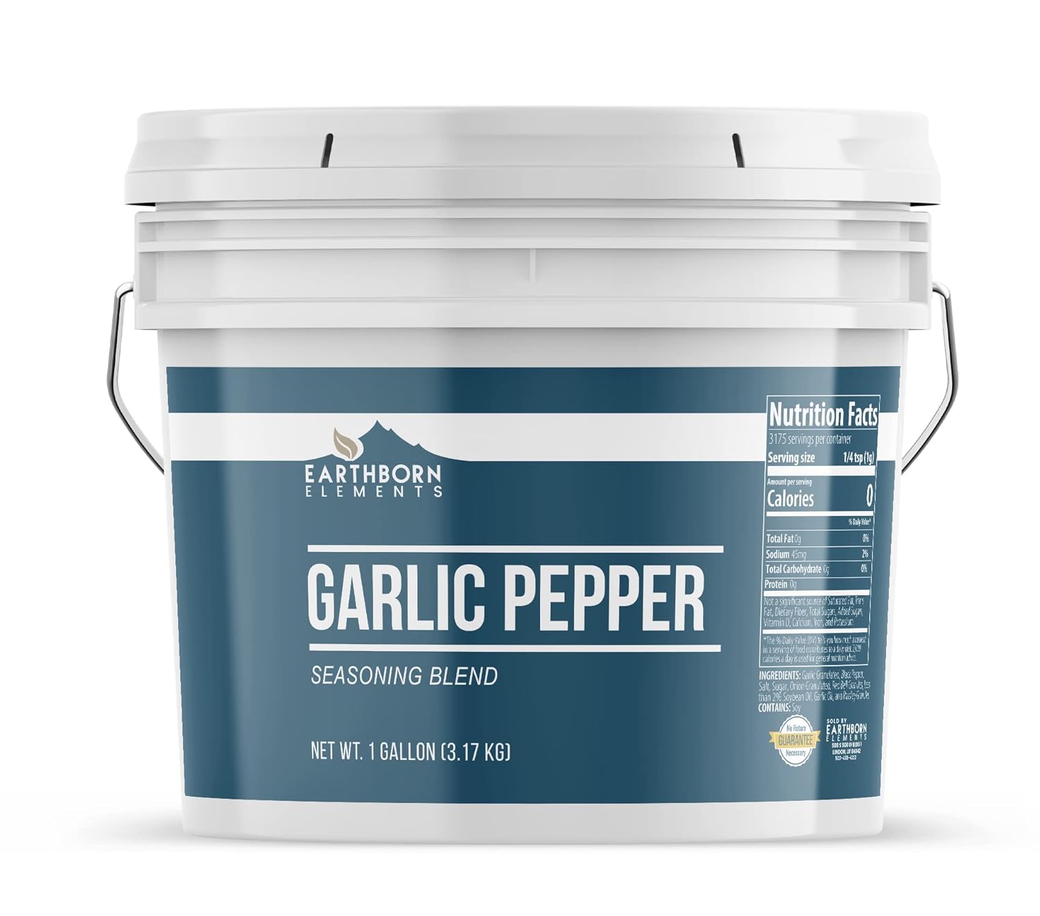 Earthborn Elements Garlic Pepper, Seasoning, Bulk Size