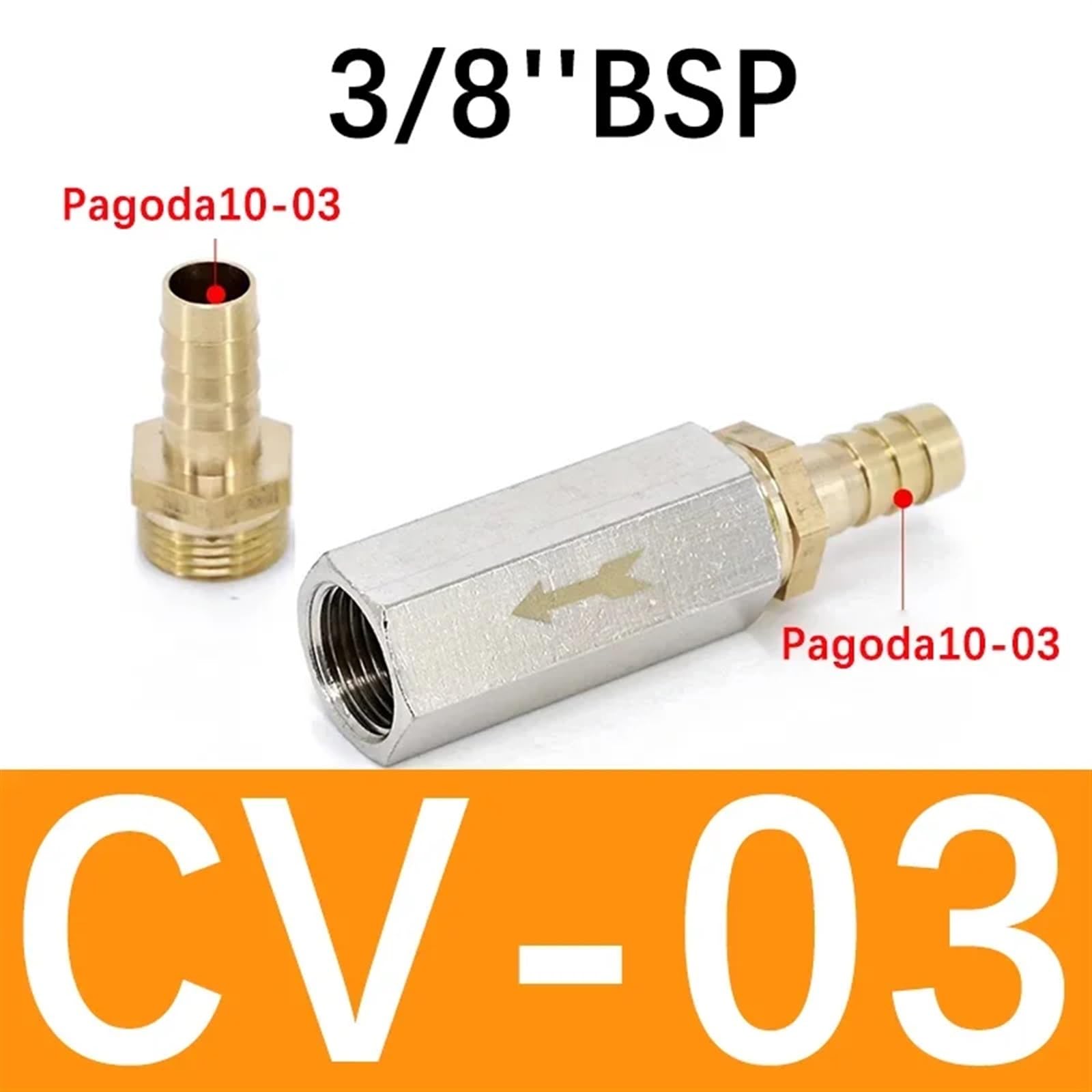 5 sztuk pneumatycznych zaworów zwrotnych 1/8 1/4 1/2 3/8 do sprężarki 6 mm 8 mm 10 mm 12 mm jednorazowy zawór jednokierunkowy z wtyczką