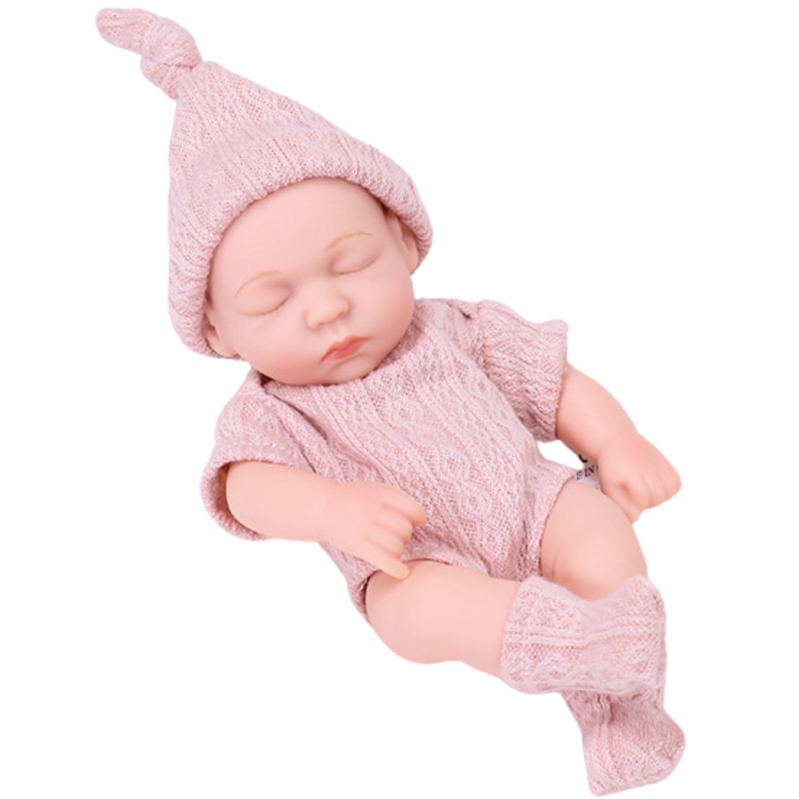 MORY TRADE Doll Figure Palm Size with Costume Interior Object 6+ Pink : Toys & Games