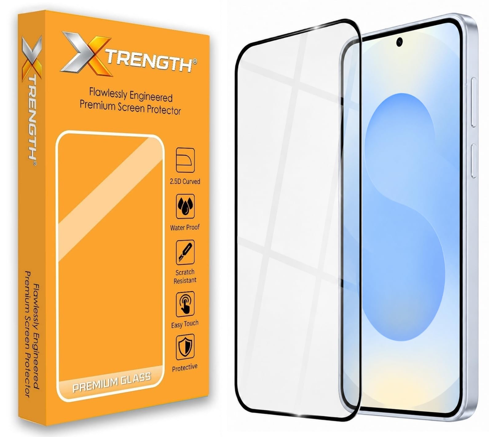 Tempered Glass for Samsung Galaxy S23 Ultra (6.8 Inch) with Installation Kit | 9H Edge to Edge Screen Protector | Anti Scratch — Amazon image 21