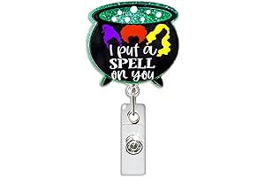 Hocus Pocus Badge Reel: A Bewitching Accessory for Nurses