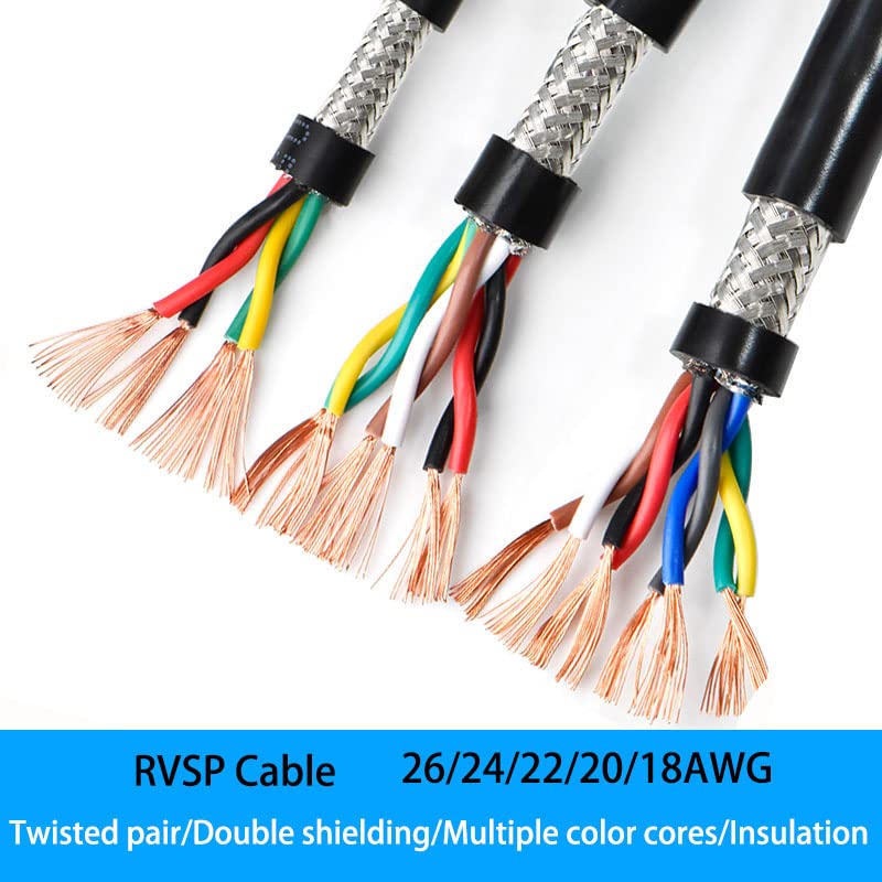 Tinned Copper RVSP Twisted Pair Shielded Cable