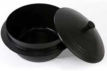 Hansang IH Induction Ceramic Cauldron Korean Traditional Pot All Heat Sources Cookable (18CM 2L)