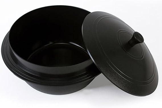 Hansang IH Induction Ceramic Cauldron Korean Traditional Pot All Heat Sources Cookable (18CM 2L)