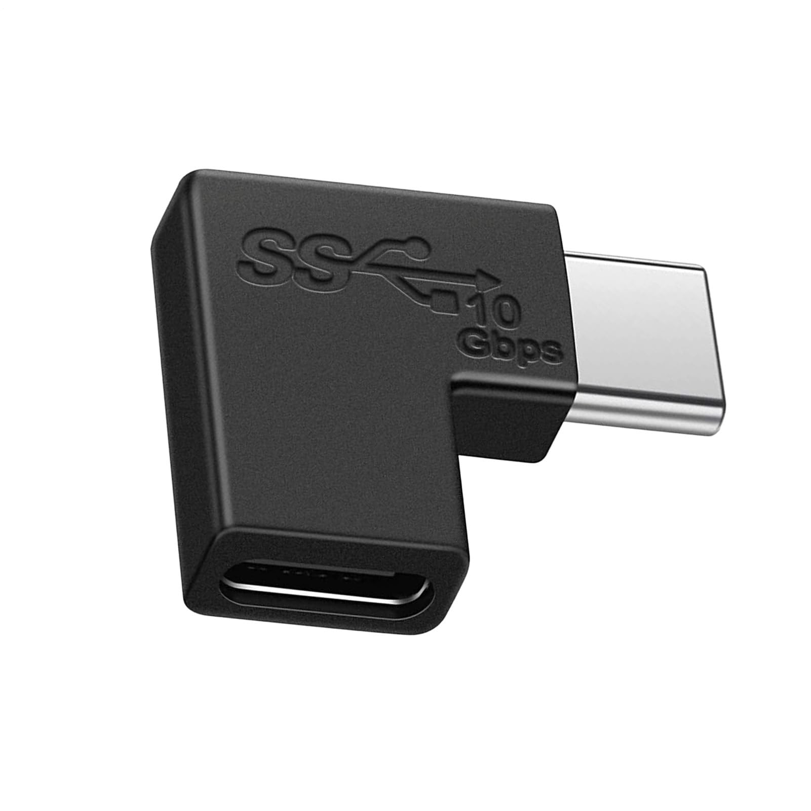 Adattatore USB-C Femmina/femmina 10 Gbps, Connettore Di Estensione Plug And Play In ABS Nero