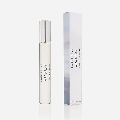 Lake & Skye Apaaray Eau de Parfum, Larga Duración, 0.5 fl oz (0.5 fl oz) - Floral, Amaderado, Cálido
