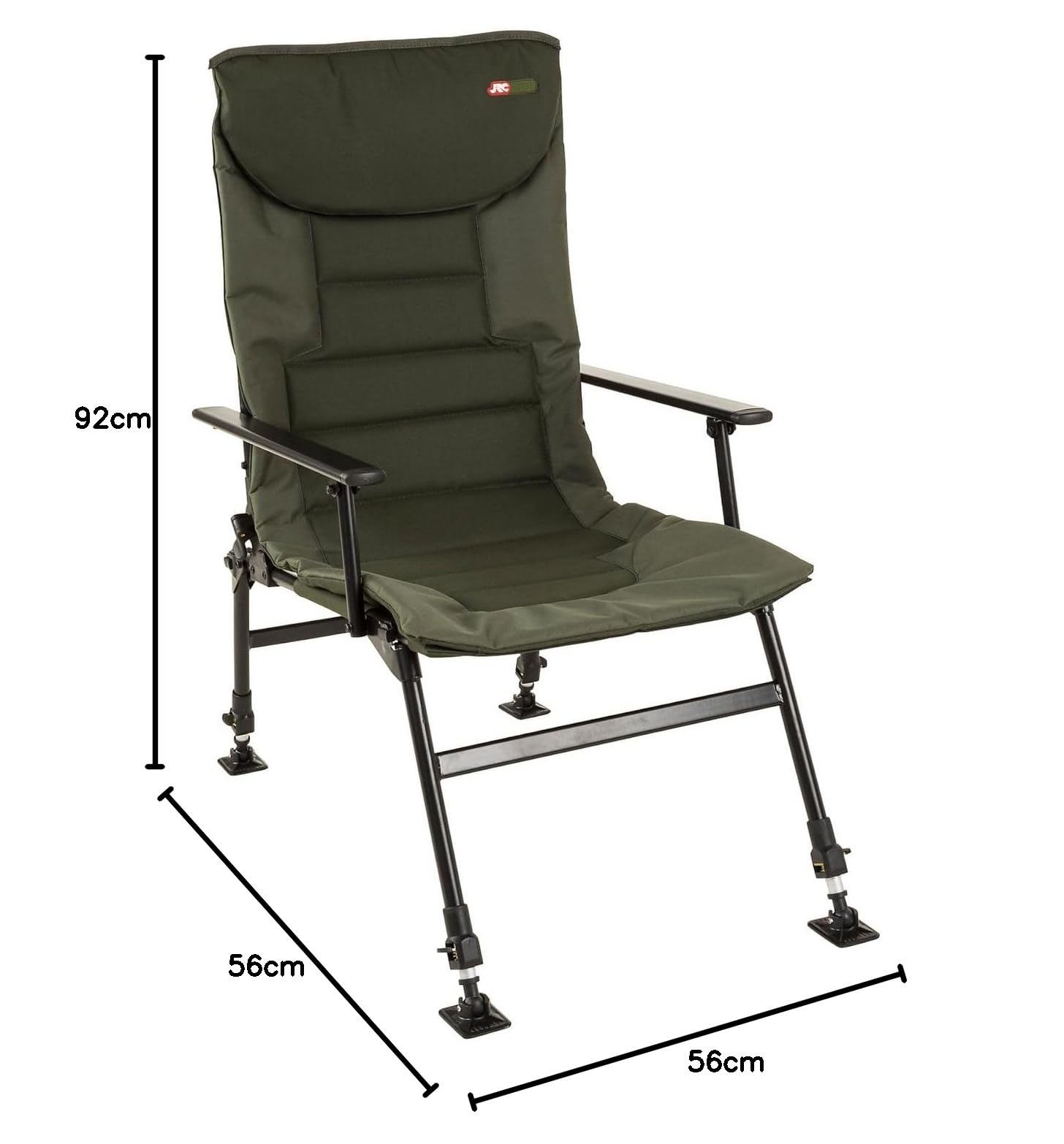 JRC Stühle für die Fischerei Defender Hi-Recliner Armchair 92x95x56 cm Carpfishing Feeder
