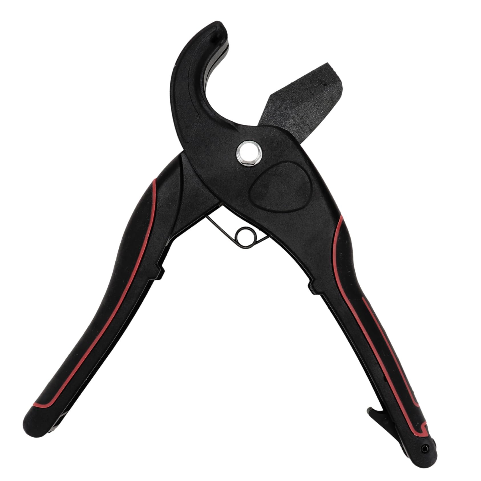 BUTIFULSIC 1pc Hose Scissors Pipe Tube Cutter Electrical Tube Cutting Scissors Plumbing Tools Scissors Heavy Duty Pipe Cutter Scissor for Plumber Electrician Equipment Stainless Steel Black