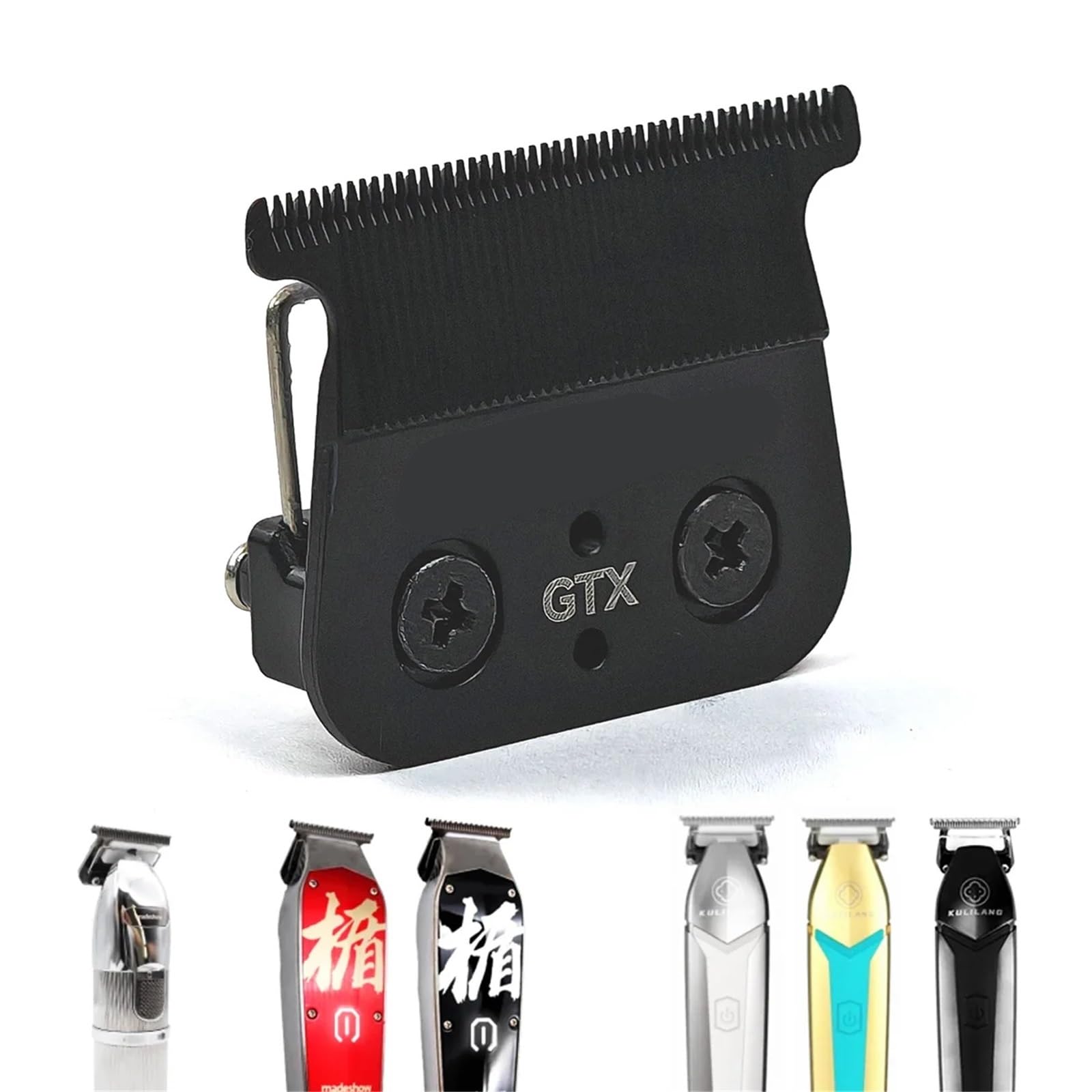 Lame De Tondeuse À Cheveux, Compatible Avec Madeshow, Compatible Avec KULILANG,M5F M10 R66 R77F, Lame De Décoloration Ultra Fine(1PC H-blade)