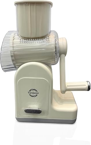 Rallador de queso, manivela de mano, trituradora de queso rotativa y picadora de verduras, utensilios de cocina ralladores multifunción para cocina
