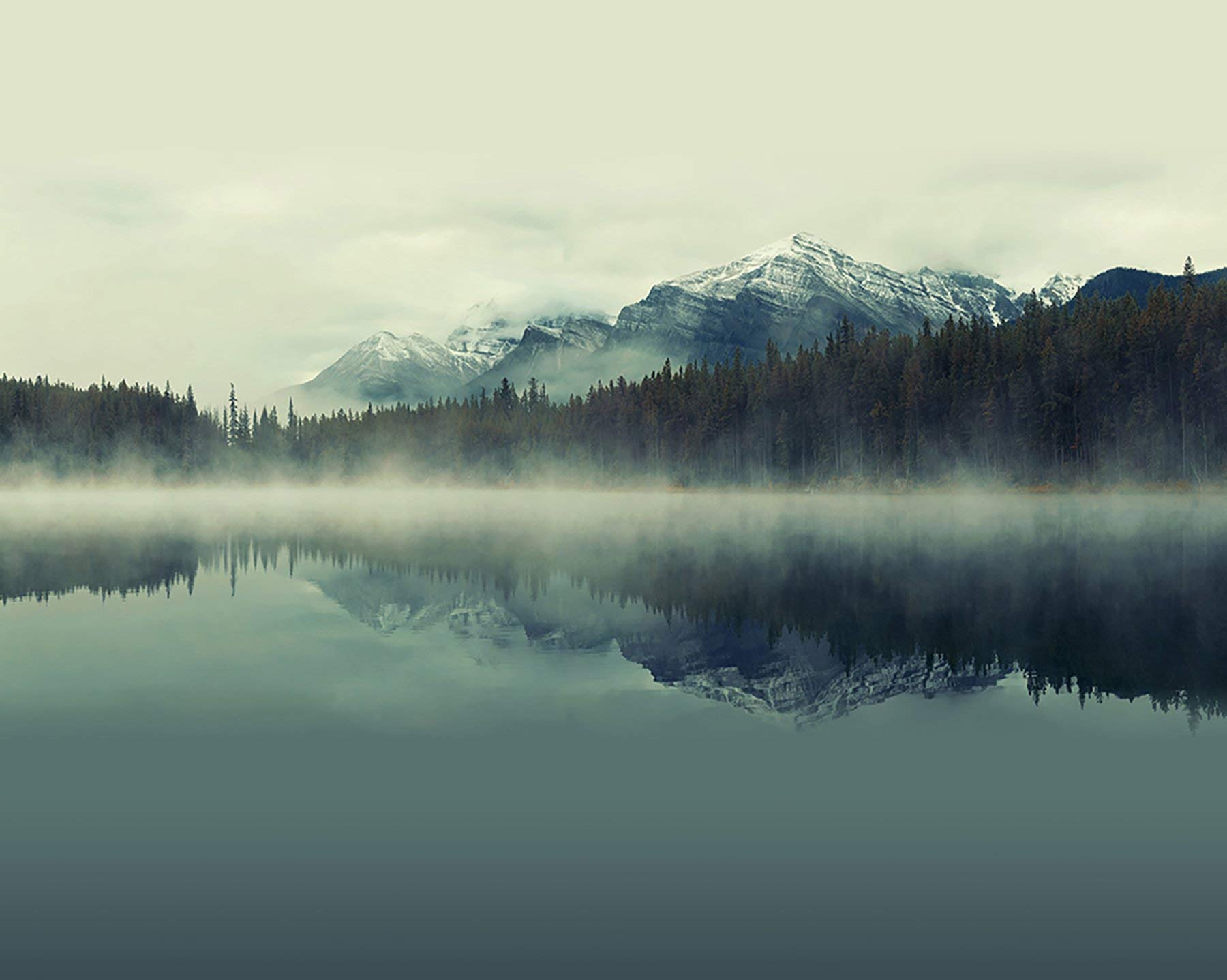 OhPopsiWALS0240 Cloudy Peaks Wall Mural, Mulitcolor