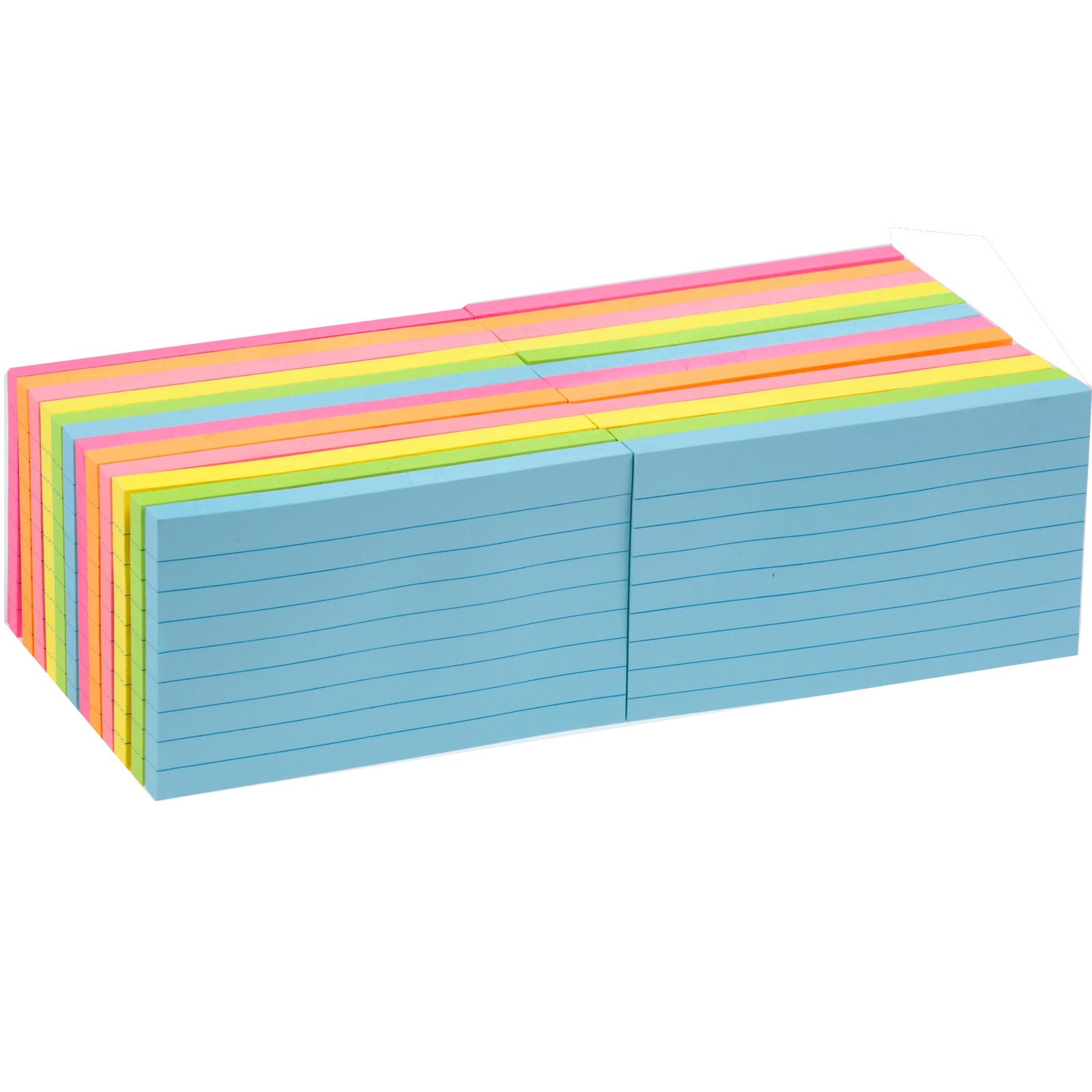 Feuillets adhésifs lignés 76x127 mm pour ne plus oublier vos tâches - 7