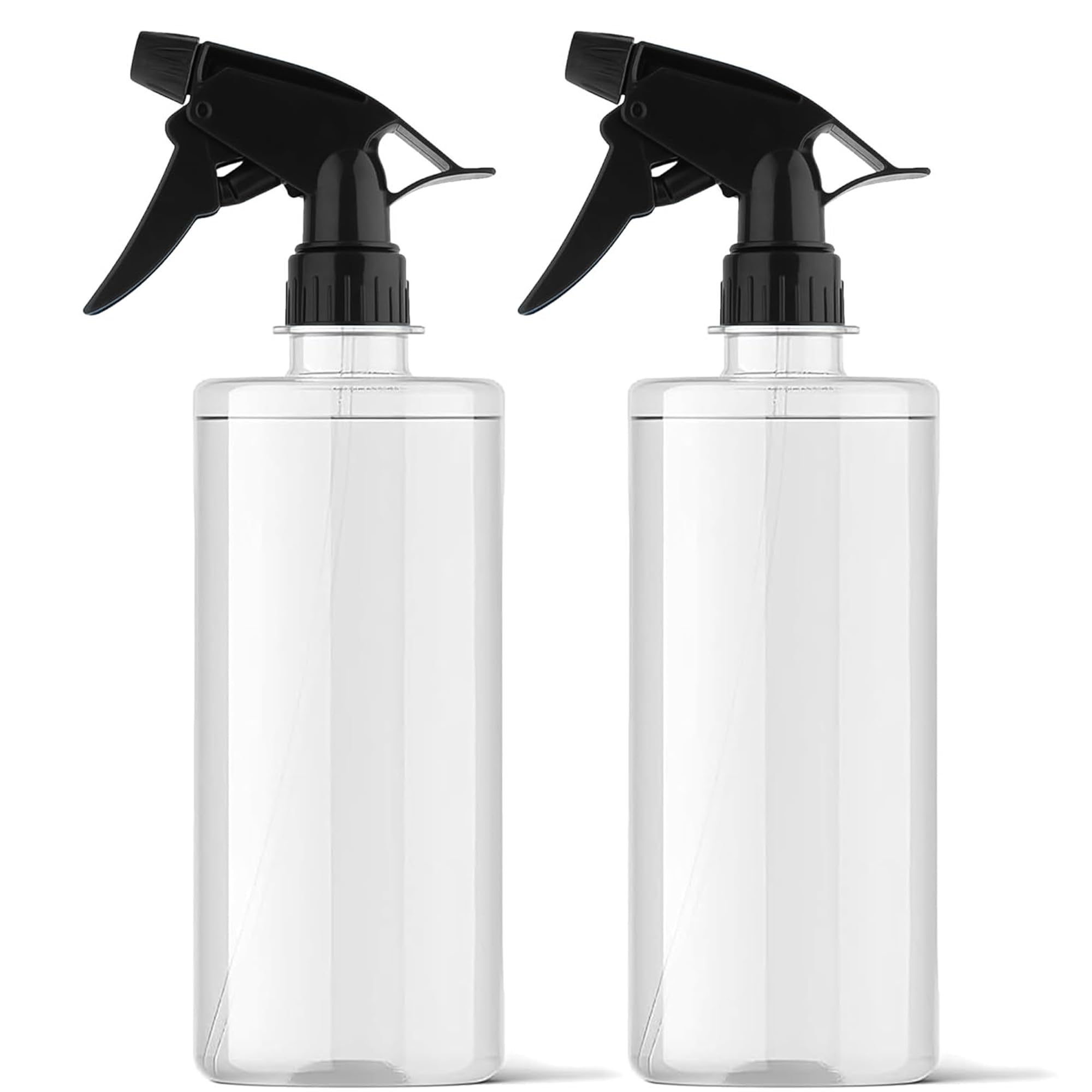 500ml Spray Bottle for Plants with a Fine Mist or Powerful Spray, Compact Water Spray Bottle for Lawn Garden with Adjustable Nozzle, Transparent Leak-Proof Hand Held Multi-Purpose Sprayer, 2 Pc-image-5