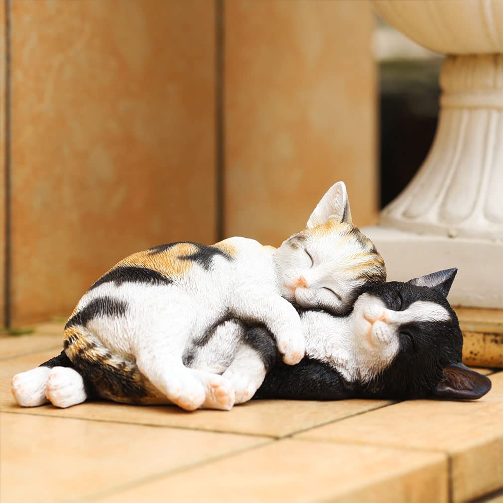 Amazon.co.jp: デバリエ ca82 M【正規品】猫の置物 三毛猫 ハチワレ