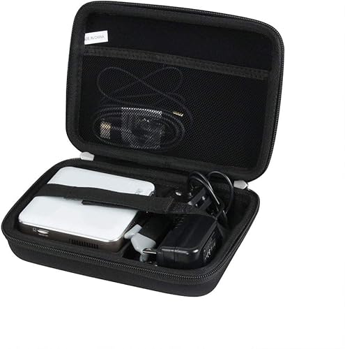 Adada Estuche rígido de viaje para proyector de películas portátil Kodak Luma Pocket Projector (funda para proyector Kodak Luma 150)