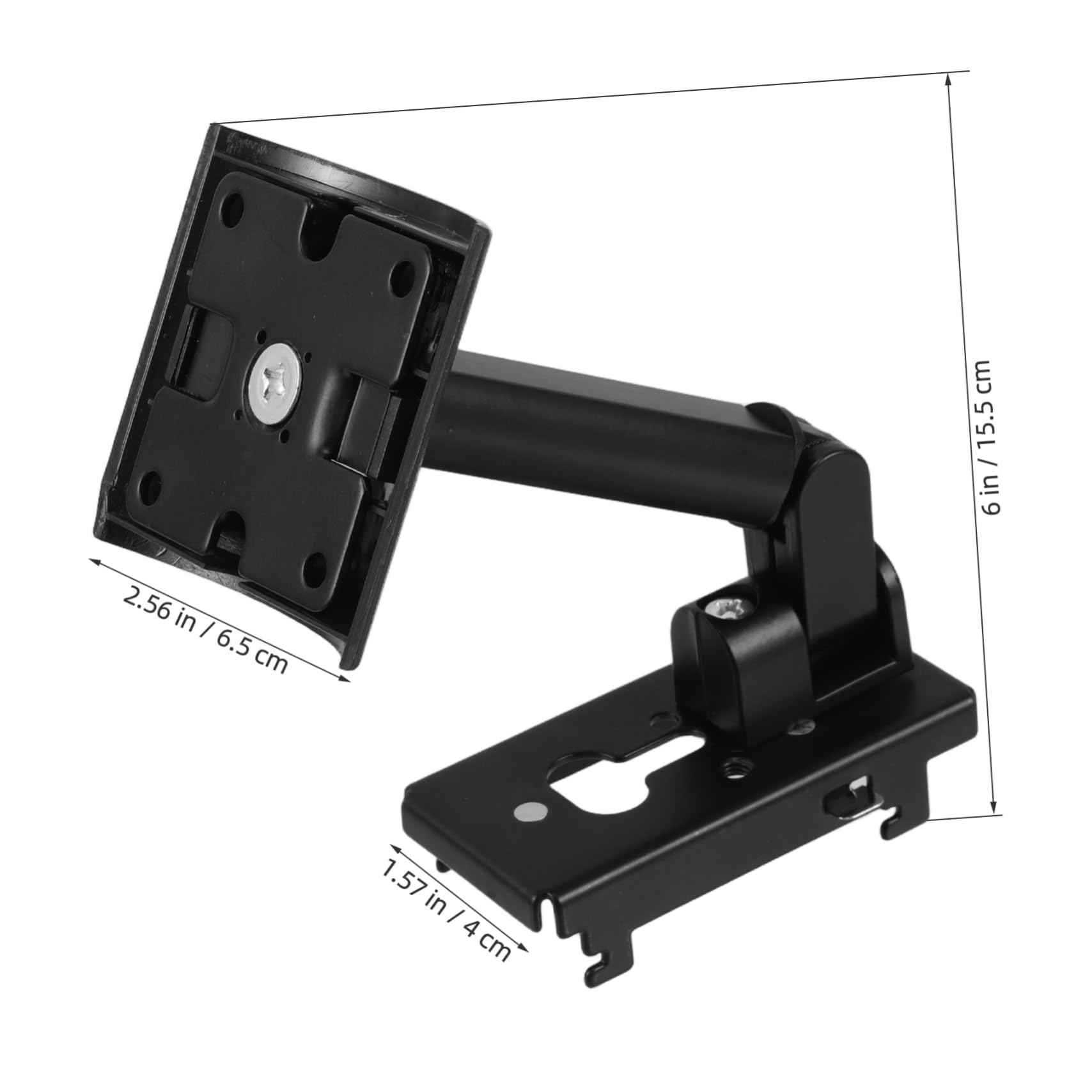 KOMBIUDA Supporto Da Parete Per Altoparlante Surround Accessori Musicali Staffa Regolabile Per Montaggio Soffitto o Parete Soluzione Salvaspazio Per Impianti Audio